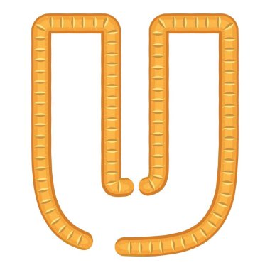 Mektup u ekmek simgesi, karikatür tarzı