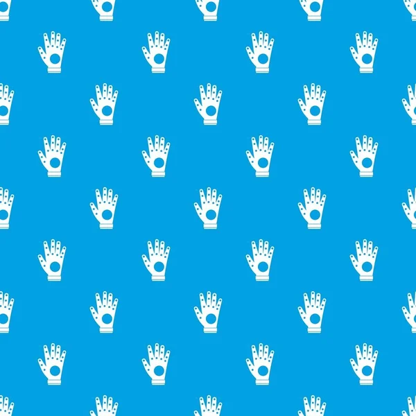 Elektronik eldiven desen kesintisiz mavi