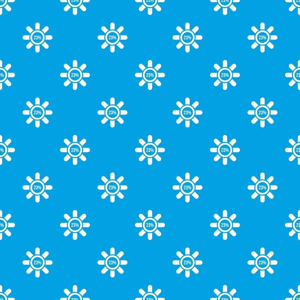 23 işareti yük desen kesintisiz mavi