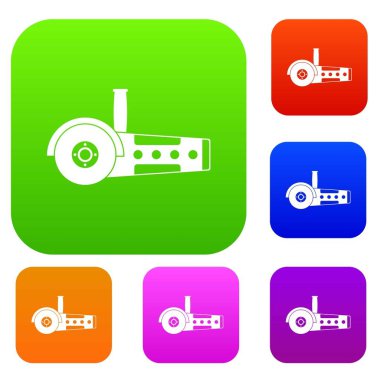 Daire testere renk koleksiyonu ayarla