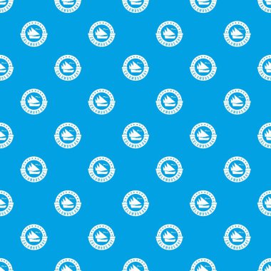 Kolomb Günü desen kesintisiz mavi