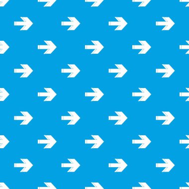 Ok desen kesintisiz mavi