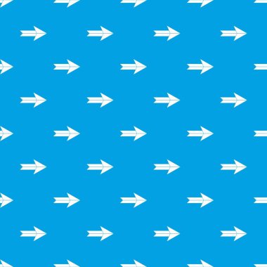 Büyük ok desen kesintisiz mavi