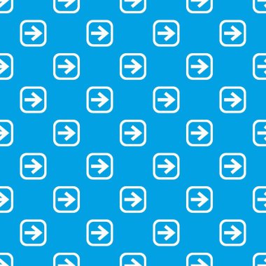 Kare desen kesintisiz mavi ok