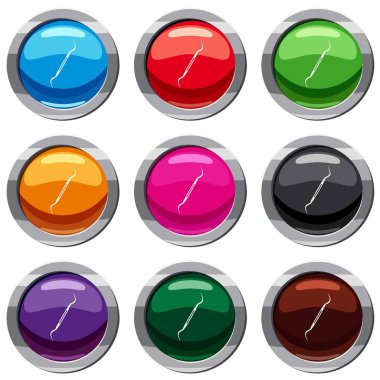 Diş enstrüman, sonda 9 koleksiyonu ayarla