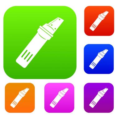 Cam kesici renk koleksiyonu ayarla