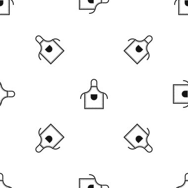 Kaynak önlük desen sorunsuz siyah