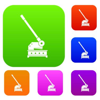 Makine kesme renk koleksiyonu ayarla