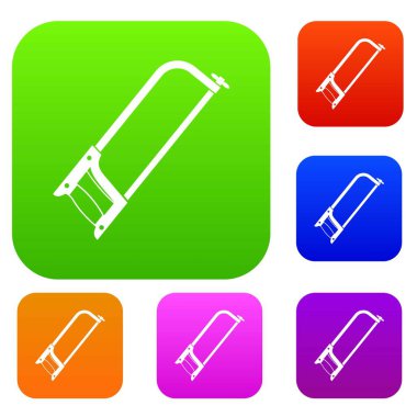 Demir testeresi renk koleksiyonu ayarla