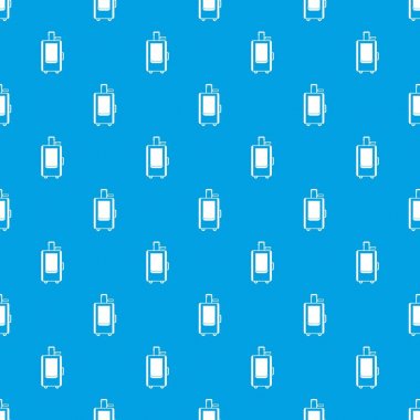 Seyahat bavul desen kesintisiz mavi