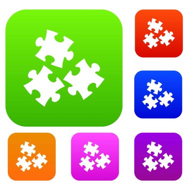 Bulmaca renk koleksiyonu ayarla