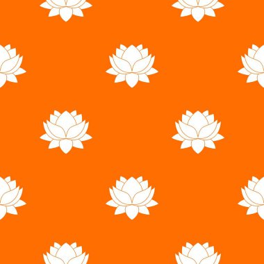 Nilüfer çiçek deseni sorunsuz