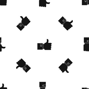 Desen gibi sorunsuz siyah