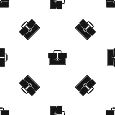 İş evrak çantası desen sorunsuz siyah