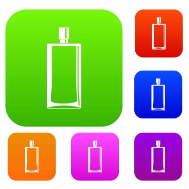 Koku şişe renk koleksiyonu ayarla