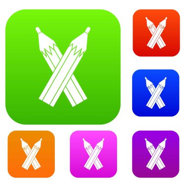 Kalem rengi koleksiyonu ayarla