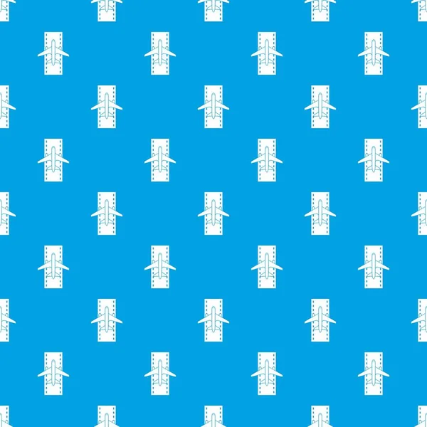 Uçak pist model sorunsuz mavi