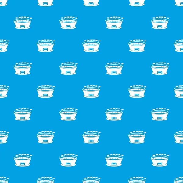 Stadyum desen kesintisiz mavi