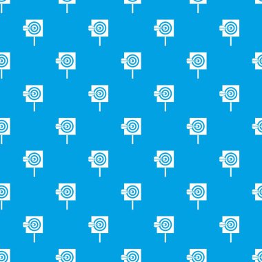 Ok hedef desen kesintisiz mavi Merkezi