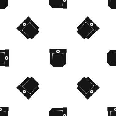 Cep tasarım desen sorunsuz siyah