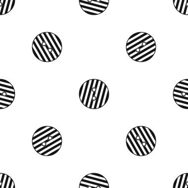 Çizgili dikiş düğme desen sorunsuz siyah