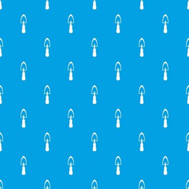 Bahçe malası desen kesintisiz mavi