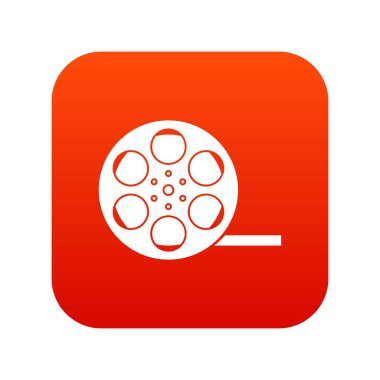Film simgesi dijital kırmızı