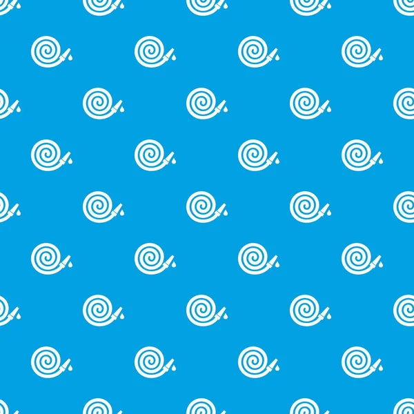 Bahçe hortumu desen kesintisiz mavi