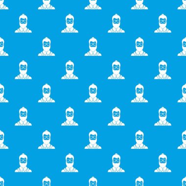 Hipsster adam desen kesintisiz mavi