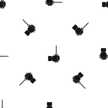 Tornavida aracı tutan el desen sorunsuz siyah