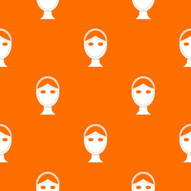 Yüz için kozmetik cerrahi desen kesintisiz işaretlenen