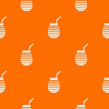 Çay Kupası dostum veya terere kullanılan Arjantin desende sorunsuz