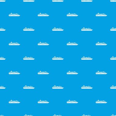 Cruise Gemi desen kesintisiz mavi