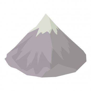 Dağ simgesini, izometrik stili