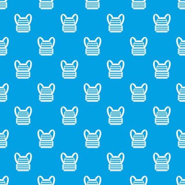 Askeri sırt deseni kesintisiz mavi