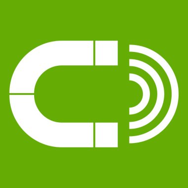 Mıknatıs simgesi yeşil