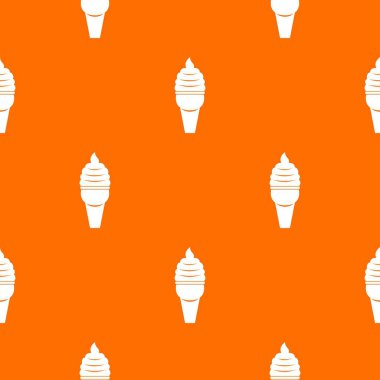 Dondurma waffle koni desen sorunsuz