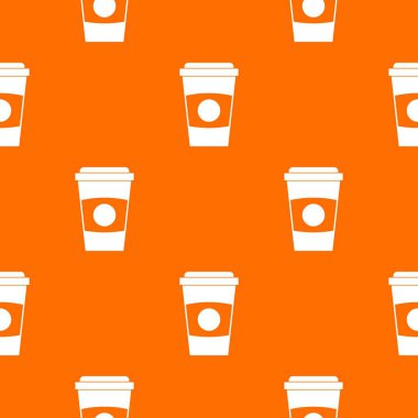 Kağıt kahve fincanı deseni sorunsuz