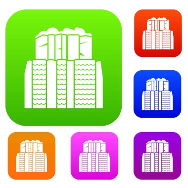 Iguazu falls, Arjantin renk koleksiyonu ayarla