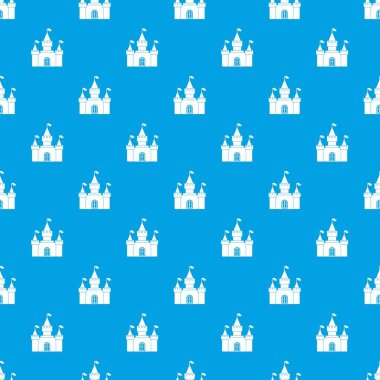 Kale desen kesintisiz mavi