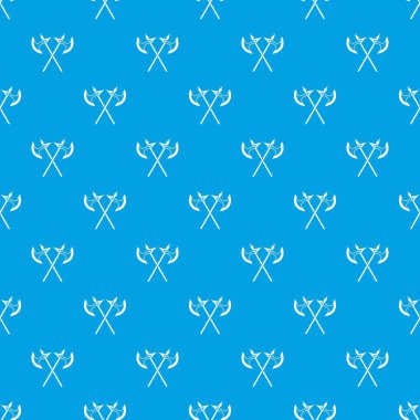 Çapraz savaş eksen desen kesintisiz mavi