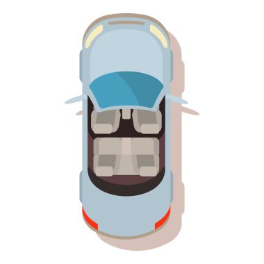 Cabriolet simgesi, karikatür tarzı