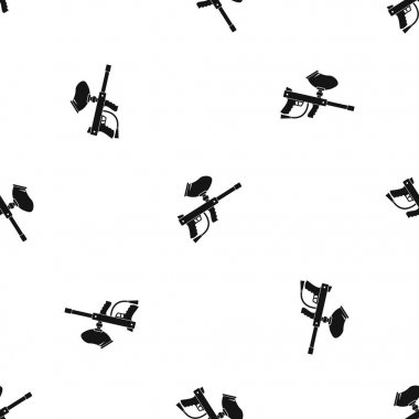 Paintball marker desen sorunsuz siyah