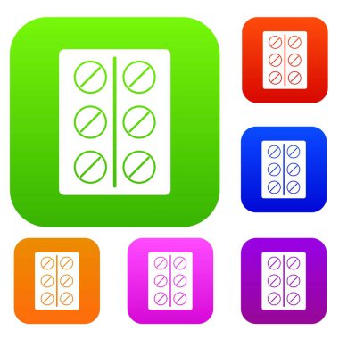 Hapları renk koleksiyonu ayarla