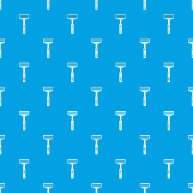 Ustura desen kesintisiz mavi