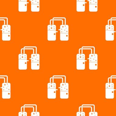 Tüpler desenle sorunsuz bağlı konteyner