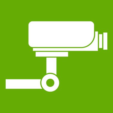 CCTV kamera simgesi yeşil