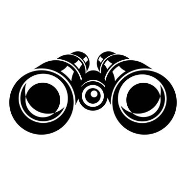 Dürbün simgesi, basit tarzı