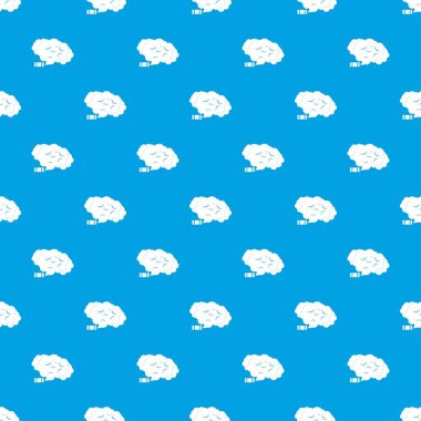 Göz yaşartıcı gaz desen kesintisiz mavi