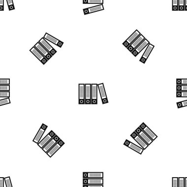 Office klasörleri desen sorunsuz siyah